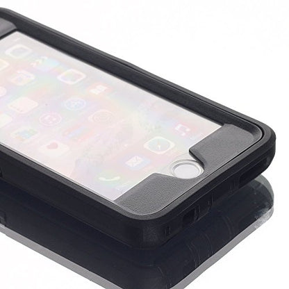 iPhone 6 Case, iPhone 6S Case [HEAVY DUTY] AICase® Built-in Screen Protector Tough 3 in 1 Rugged Shorkproof Cover for Apple iPhone 6/6S (Black) - color: Black