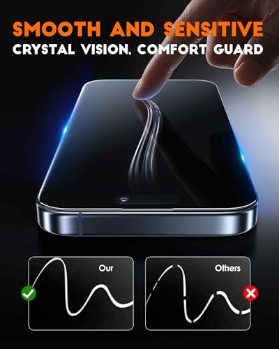 chubbycable HD Glass Screen Protector for iPhone 16 Pro Max, 2 Pack - size: 16 Pro Max