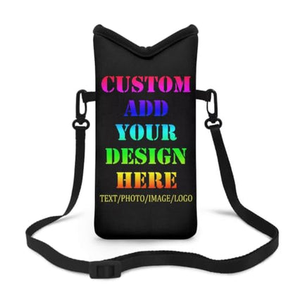 Customized Phone Pouch Mini Crossbody Bag for Women Personalized Phone Bags Custom Samll Cross Body Pouch with Photo/Image/Logo/Text, Mini Satchel for Travel, Beach, Casual - color: 0-customized