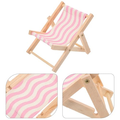 ibasenice 2 Pack Beach Chair Phone Holder, Mini Desktop Phone Stand