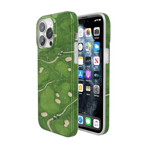 Casely iPhone 14 Pro Case | Clubhouse | The Back Nine | Compatible with MagSafe | Classic Ultra Thin Design - color: Clubhouse | The Back Nine, size: Iphone 14 Pro