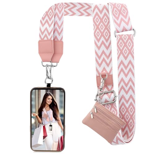 XANGNIER Clip and Go Strap for Phone with Wallet Crossbody,Multicolor 18 - color: Multicolor 18