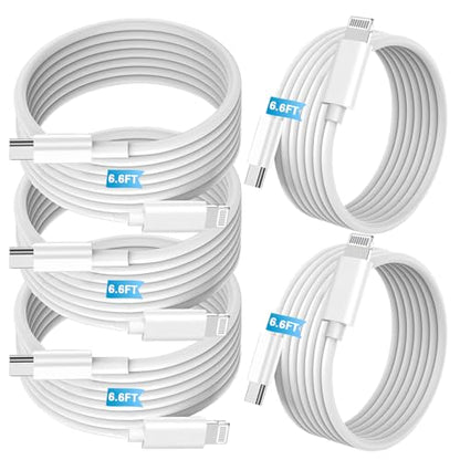 Gartmost for USB C to Lightning Cable, 5Pack [MFi Certified, 6.6FT*5] - size: 6.6ft+6.6ft+6.6ft+6.6ft+6.6ft