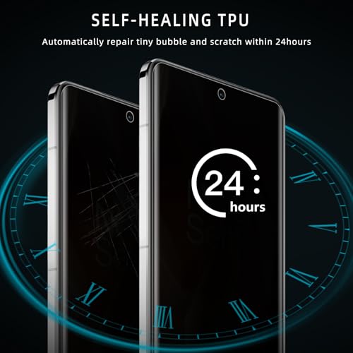 Privacy Screen Protector for One Plus 13, Flexible TPU Protective Film [2+2 Pack] Camera Lens Protector [3D Full Coverage] [Anti-Spy] [Scratch-Resistant] for Oneplus 13 - size: OnePlus 13