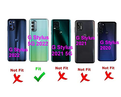 Single Sim Card Tray SD Slot Holder Replacement for Motorola Moto G Stylus (5G) 2022 XT2215 - (Seafoam Green) - color: Green