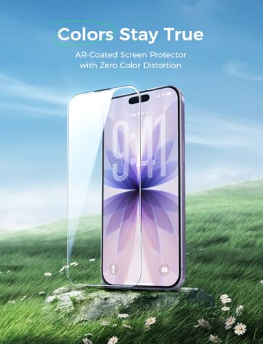 MAGIC JOHN Eye Protection for iPhone 17 Tempered Glass Screen Protector - size: iphone 17