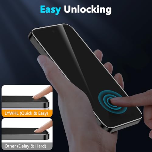 LYWHL 3+2 Pack for Google Pixel 10A Tempered Glass Screen Protector - size: Google Pixel 10A