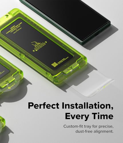 Ringke for Samsung Galaxy Z Fold 8 Ultra Screen Protector [Easy Slide] | Cover Display Easy Slide Tempered Glass, 2 Pack, Super Easy to Install, Case Friendly Protector for the Outer Display - size: Galaxy Z Fold 8 Ultra