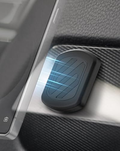 Scosche MagicMount Flush Extra Strength Magnetic Car Mount for Dashboard and Flat Surfaces, Low Profile Car Cell Phone Holder with Thick Metal Plate, Compatible with iPhone and Android, Not MagSafe - size: 1 Pack, style: Extra Strength - Adhesive Flush