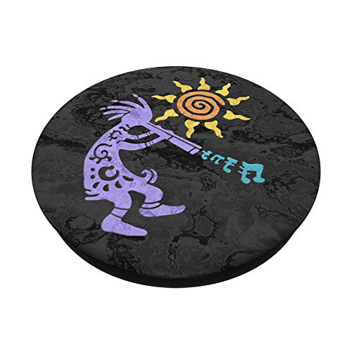 Native American Kokopelli Musican With Flute 1 - Fan Fun PopSockets PopGrip: Swappable Grip for Phones & Tablets