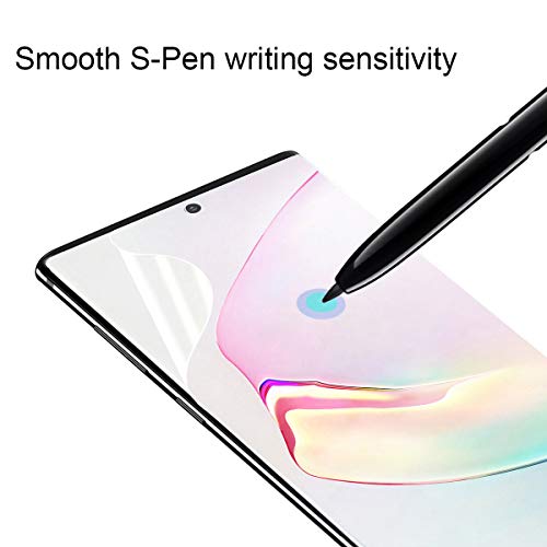 3 Pack TPU Screen Protector Compatible for Galaxy Note 10 Plus 10