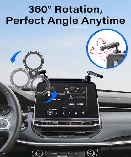 Car Phone Holder for Jeep Compass 2022-2026 8.4-inch screen Accessories - size: for 2022-2026 Jeep Compass (8.4 Inch+Storage Tray)
