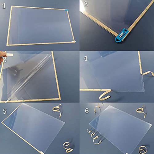 Anti Glare TV Screen Protector for 50 InchTV, Indoor Outdoor Anti Glare TV Film Blue Light Screen Frosted Film