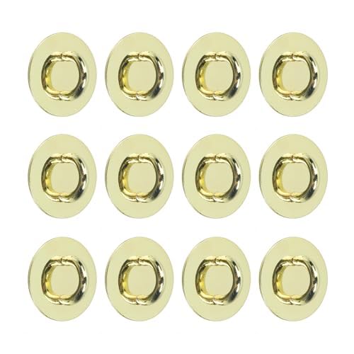 Phone Charm Hook Adhesive Phone Finger Grip Hook, Round - style: Round, Golden