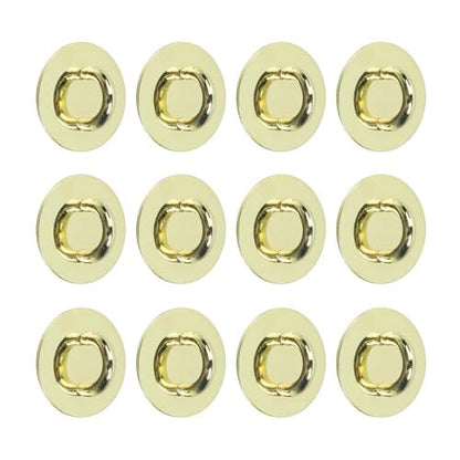 Phone Charm Hook Adhesive Phone Finger Grip Hook, Round - style: Round, Golden