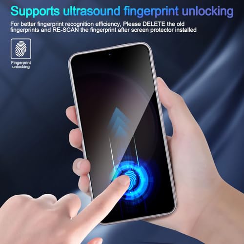 2 Pack Privacy Screen Protector for Samsung Galaxy S23