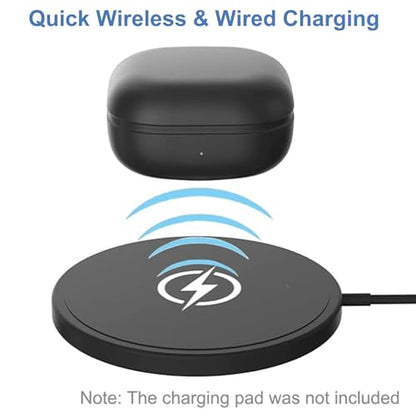 Charging Case for Galaxy Buds 2 Pro SM-R510, Charger Station ONLY for Samsung Galaxy Buds 2 Pro Bluetooth Earbuds (Black)