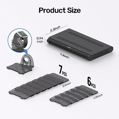 Unitek 120W 10-Port Charging Station with QC 3.0 & PD 60W/18W