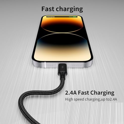 6inch USB C to Lightning Cable, 3Pack iPhone Charger Cord for iPhone 14/13 - size: 0.5FT