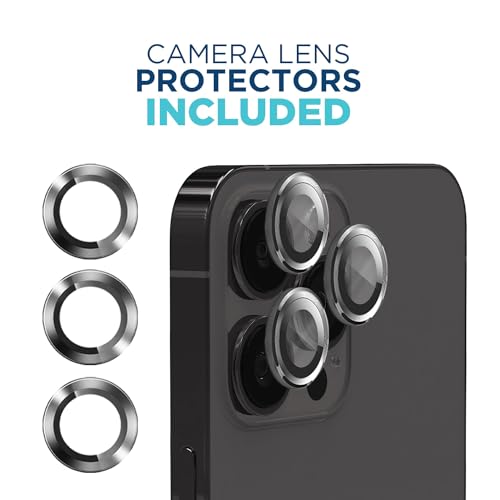 Tech Armor Screen Protector for iPhone 15 Pro, Ballistic Glass, 3-Pack - size: iPhone 15 Pro-6.1 Inch