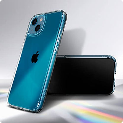 Spigen for iPhone 13 Case, Ultra Hybrid [No Magnet Ring][Anti-Yellowing] - Crystal Clear - color: Crystal Clear, size: iPhone 13