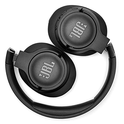 JBL Tune 710BT Wireless Over-Ear - Bluetooth Headphones with Microphone, 50H Battery, Hands-Free Calls, Portable (Black), Medium - color: Black, style: Headphones
