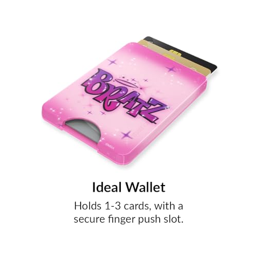 VELVET CAVIAR compatible with MagSafe Wallet - Magnetic Card Holder Wallet for iPhone 12/13/14/15 (Bratz Airbrush Angelz) - color: Bratz Airbrush Angelz