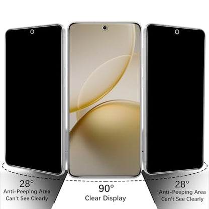 Pokolan Privacy Screen Protector for Samsung Galaxy S26 Tempered Glass Film - size: Galaxy S26