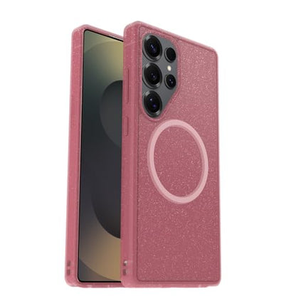 OtterBox Samsung Galaxy S25 Ultra Symmetry Series Clear Magnet Case - Foxberry Pink | Symmetry Series - color: Thimbleberry Pink, style: Samsung Galaxy S25 Ultra