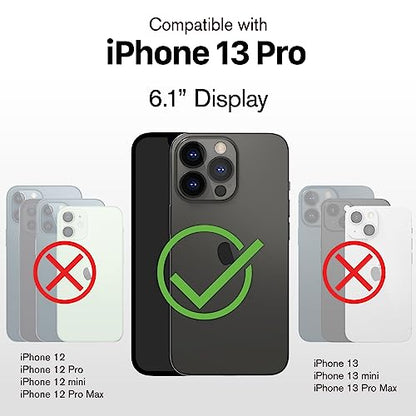 VENA vCommute for iPhone 13 Pro Wallet Case, Black - color: Black, size: iPhone 13 Pro