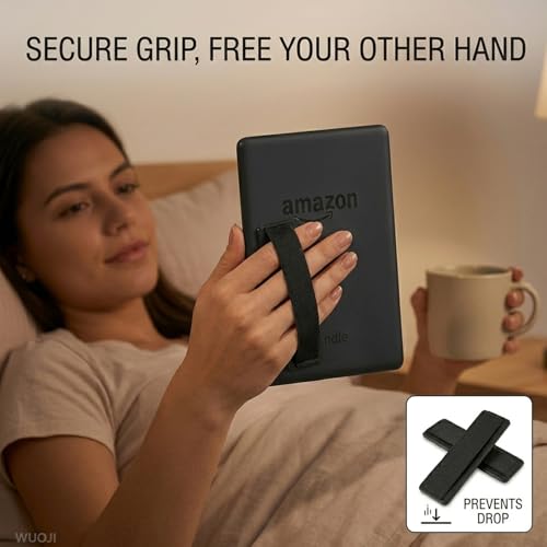 Hand Holder Strap for 8-10" Kindle eReaders Fire Tablet (Black) - 2PC - color: 1Black