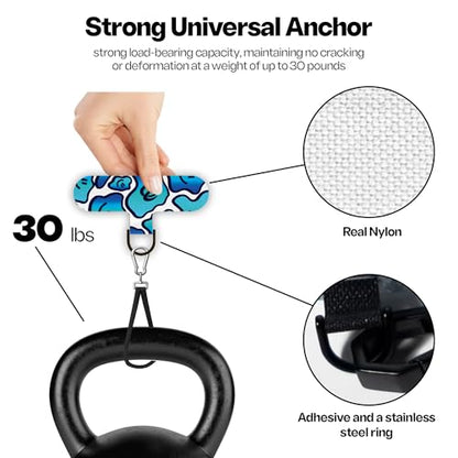 ClutchLoop Anchor-Universal Phone Tether Tab, Strong Cell Phone Lanyard Tab and Phone Strap Replacement - color: Daytrip