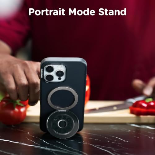 PopSockets Kick-Out Grip for MagSafe, Kickstand- Nightshade - color: Nightshade, style: MagSafe Kick-Out