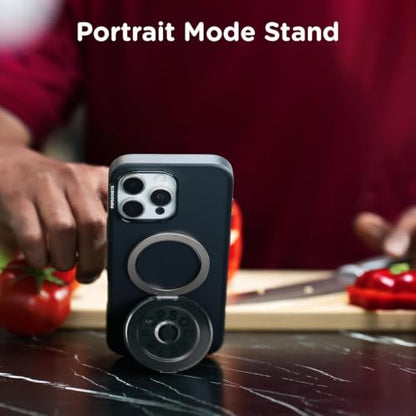 PopSockets Kick-Out Grip for MagSafe, Kickstand- Nightshade - color: Nightshade, style: MagSafe Kick-Out