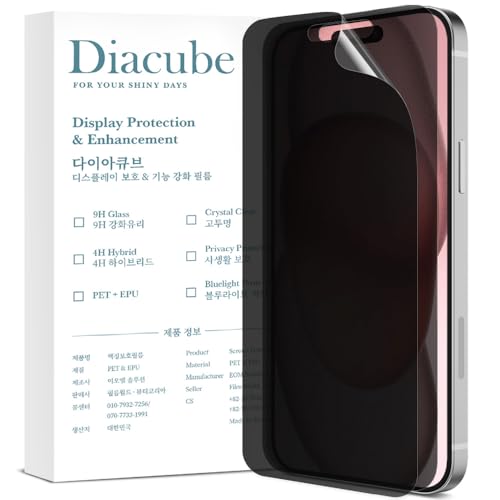 For iPhone 15 [Upgraded 27°] Privacy Screen Protector [2 PACK][High Touch Sensitivity][Anti-Spy PET Film][Easy Installation with Alignment Jig][Scratch Self-Healing] - size: iPhone 15