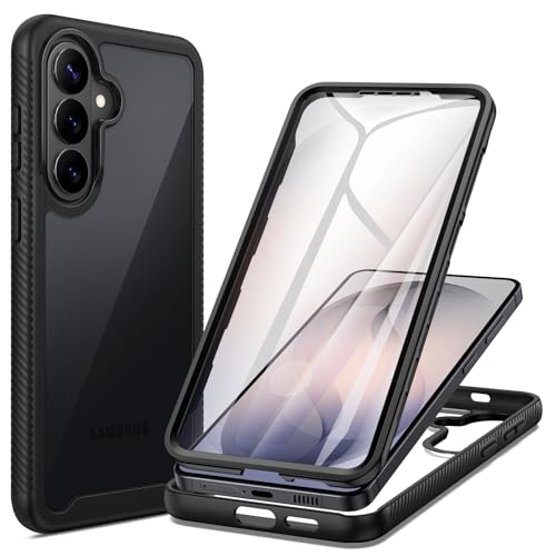 seacosmo Designed for Samsung Galaxy S26 Plus Case, Full Body Shockproof Cover, with Built-in Screen Protector Slim Fit Protective Phone Case for S26+ 6.7", Black - color: Black, size: Samsung Galaxy S26 Plus Case