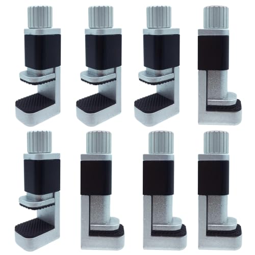 Phone Screen Repair Clamp with Protective Rubber Pad, 8 Pcs - color: 8pcs Metal Clamps-value Pack