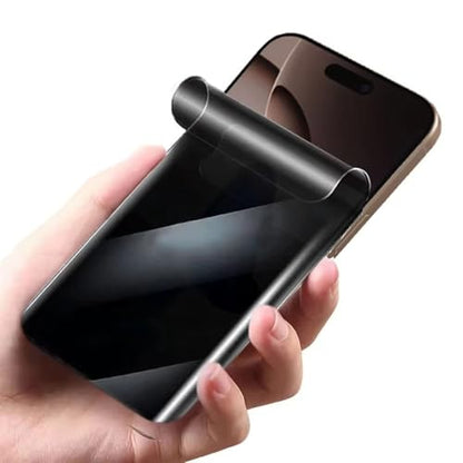 Privacy Hydrogel Protective Film for iPhone 16 Plus, Anti-Spy Flexible TPU Screen Protector, 2 Pack (Not Tempered Glass) - size: Privacy iPhone 16 Plus