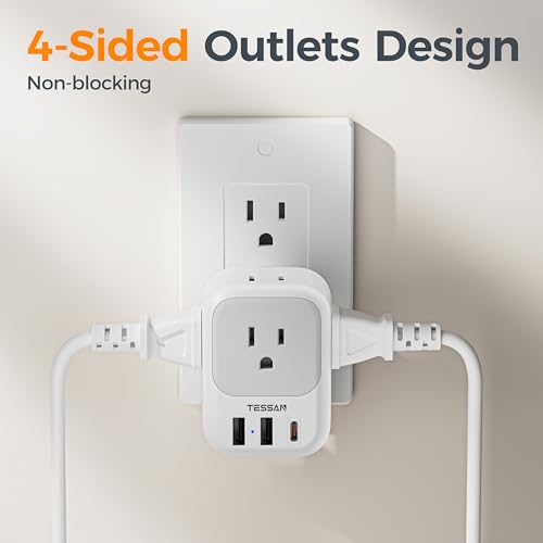 TESSAN USB C Charger Block 20W PD, Fast Charging Adapter Wall Plug - color: Grey, size: 1 USB-C (20W PD)