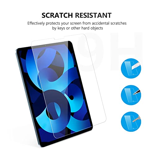 SPARIN 2 Pack Screen Protector Compatible with iPad Air 5/4 Generation - size: iPad Pro 11 inch 2022/2021/2020/2018