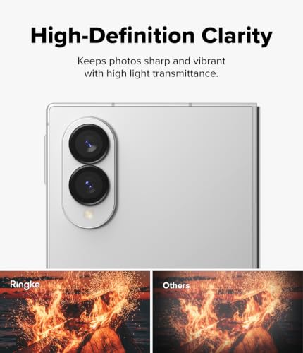 Ringke for Samsung Galaxy Z Fold 8 Camera Lens Protector [2 Pack] - size: Galaxy Z Fold 8