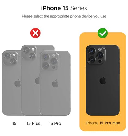 VRS DESIGN Compatible with iPhone 15 Pro Max Case with Card Holder [Damda Glide Pro], Sturdy Semi Auto 4-Card Slot, High Durability & Style Designed for iPhone 15 Pro Max (2023) Groove Khaki - color: Khaki, size: iPhone 15 Pro Max