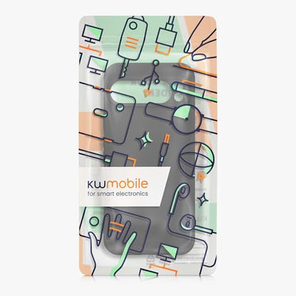 kwmobile Case Compatible with Google Pixel 9 Pro XL Case - Protective Slim TPU Cover with Soft Matte Finish - Black - color: black