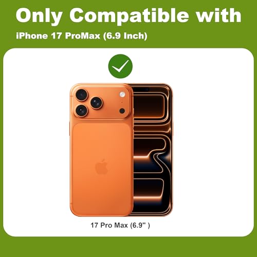 2 Pack Matte Privacy Screen Protector for iPhone 17 Pro Max 6.9",Anti-Glare Anti-Spy Scratch Resistant Tempered Glass Film,Smooth Responsive Touch Anti-Scratch Glass，Easy to Install - size: for iPhone 17 Pro Max