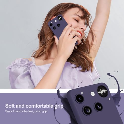 Silicone Case for Nothing Phone 3, Deep Purple - color: Deep Purple, size: Nothing Phone 3