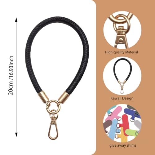 Phone Lanyard,Metal Tether Tab Included - color: Green