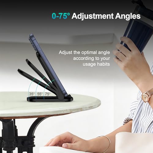 Foldable Wireless Charger Samsung S26 Ultra Wireless Charging Station 15W - color: Black