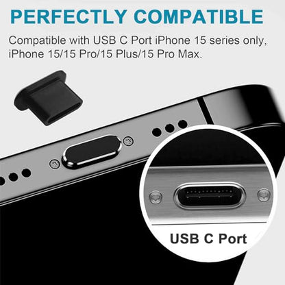 USB C Dust Plug, USB C Port Plug Cover Charging Port Protector Dust Cover