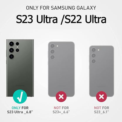 Battery Case for Galaxy S22 Ultra/S23 Ultra,[12000mAh]large capacity Slim Portable Protective Fast Charging Case Backup Power Bank Battery Case Compatible with Samsung Galaxy S22 Ultra/S23 Ultra-Black - size: Galaxy S22 Ultra/S23 Ultra