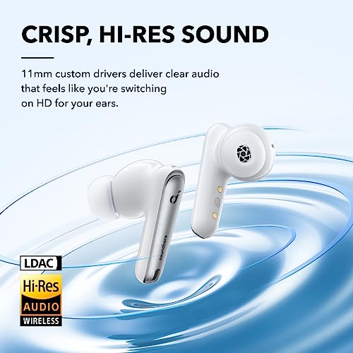 Soundcore by Anker Liberty 4 NC Wireless Earbuds - color: Clear White
